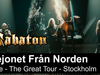 SABATON - Lejonet Från Norden (Live - The Great Tour - Stockholm)